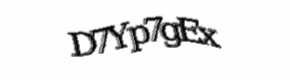 Security check image, please type the characters shown